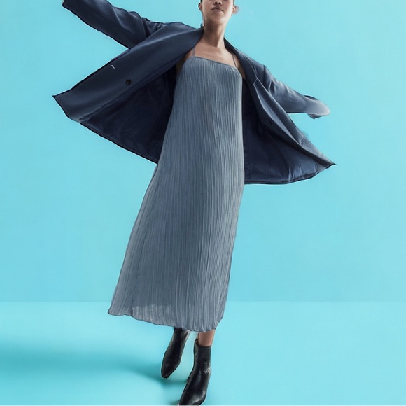 Madewell Dresses & Skirts - Madewell The Goldie Plissé Dress